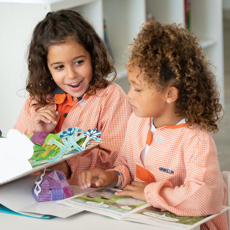 Pla d’estudis infantil | Hamelin-Laie International School - Small Text And Image