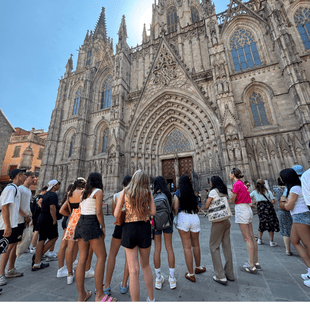 Summer Camps in Barcelona | Hamelin-Laie International School Barcelona - Feature Cards Pattern