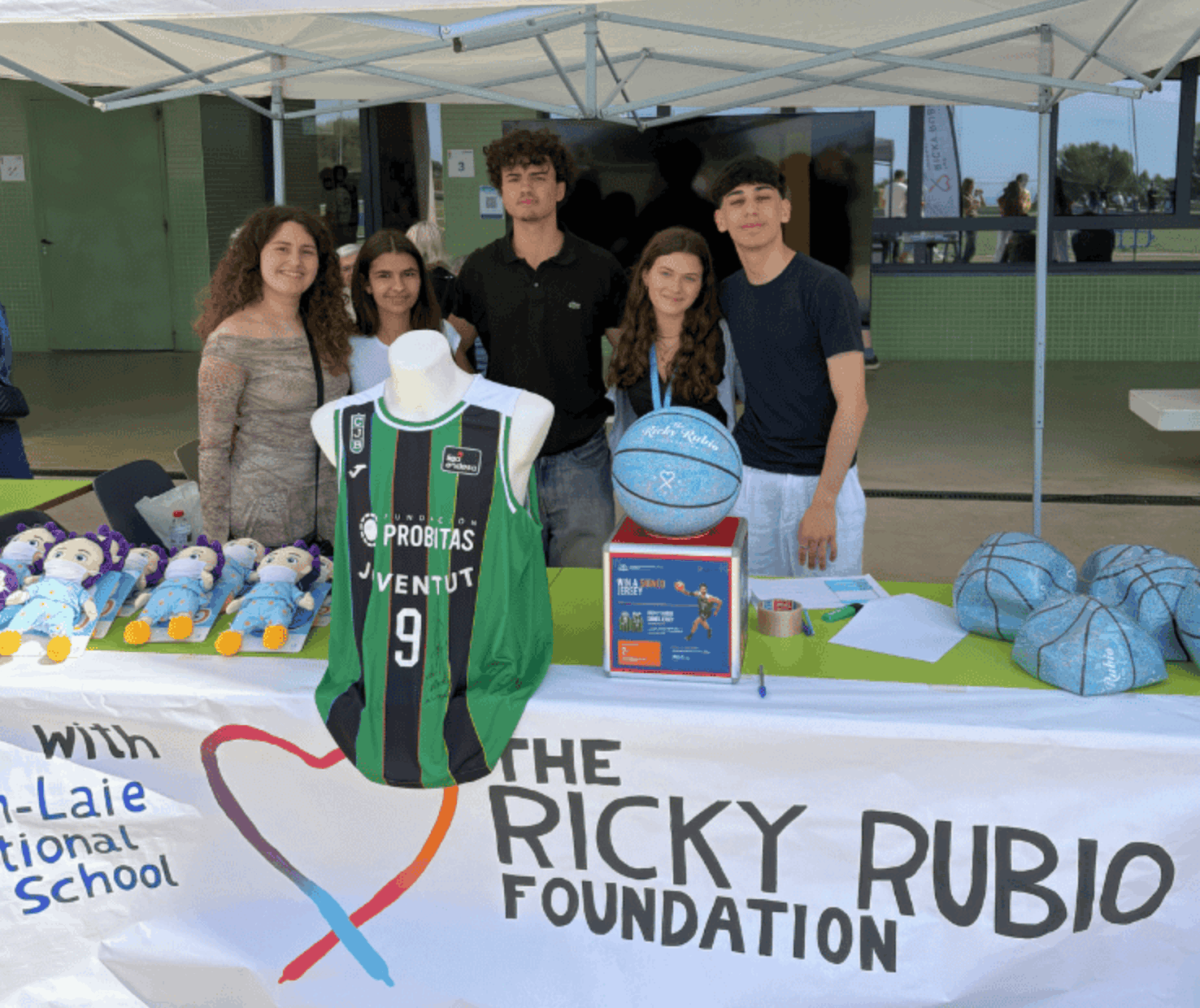 Learning Through Giving: Hamelin Students Support the Ricky Rubio Foundation | Hamelin-Laie - Ricky Rubio